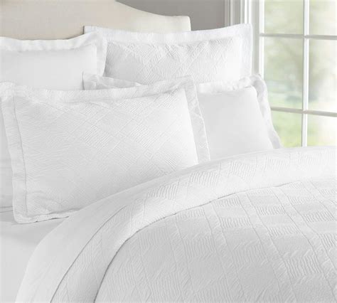 pottery barn white duvet|More.